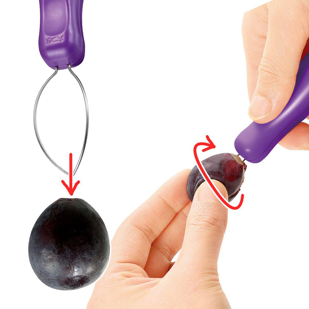 Shimomura Grape Peeler Two-Size Peeling Gadget – Japanese Taste