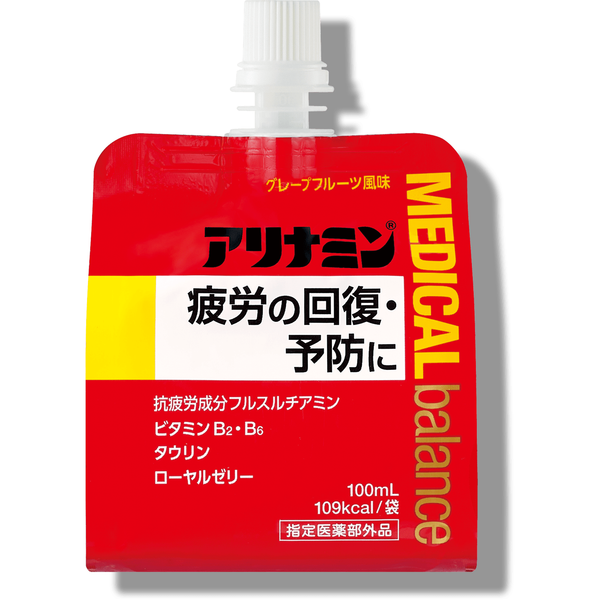 Takeda Alinamin Medical Balance Grapefruit Jelly Drink 100ml x 6 Packs
