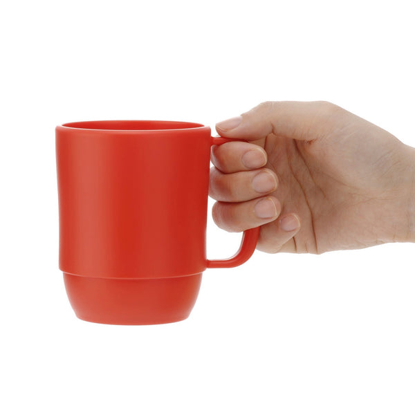P-3-INMT-COFMUG-RD1-Inomata Microwavable Plastic Coffee Mug Red.jpg