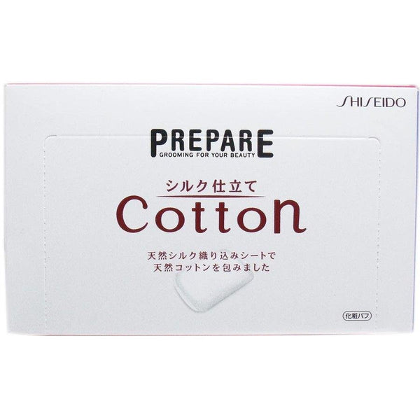 Shiseido Prepare Silk Cotton Pad 70 Sheets