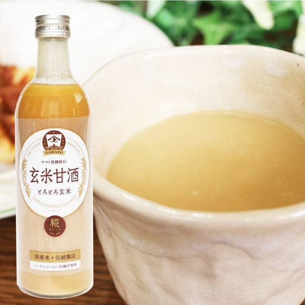 Yamato Genmai Brown Rice Amazake 490ml