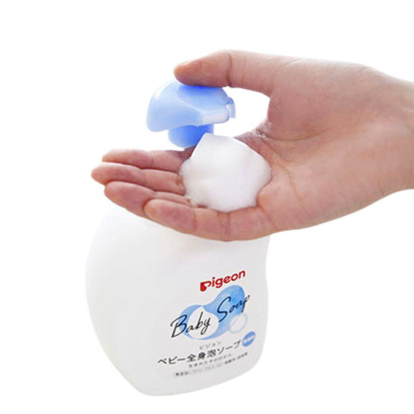 Pigeon Gentle Baby Soap Whole Body Foam Soap For Newborns 500ml