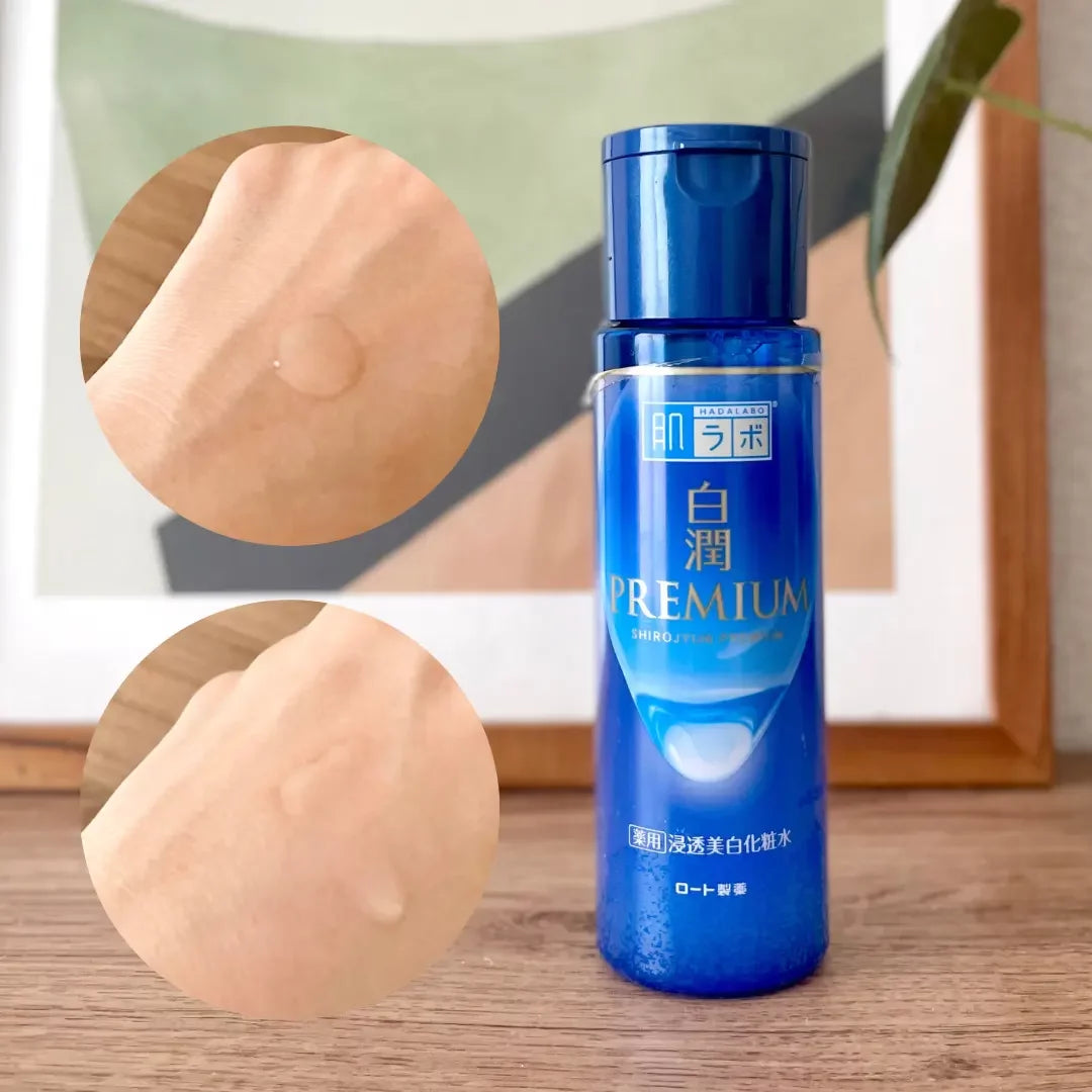 花蔵　BRIGHTENING LOTION PREMIUM 120ml Hada Labo Shirojyun Premium Moisturizing Lotion 170ml