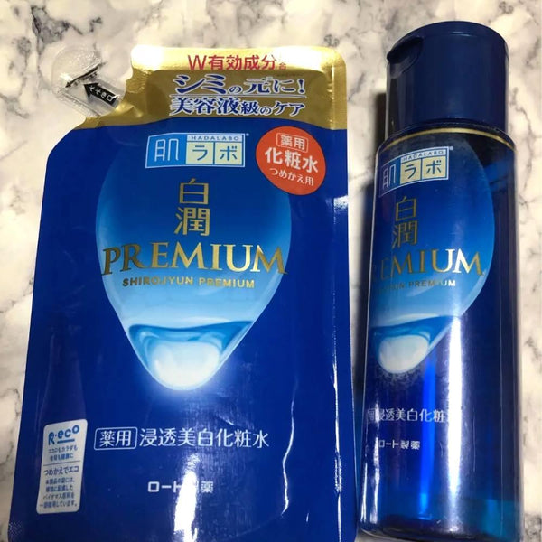 Rohto Hada Labo Shirojyun Premium Whitening Lotion Refill 170ml