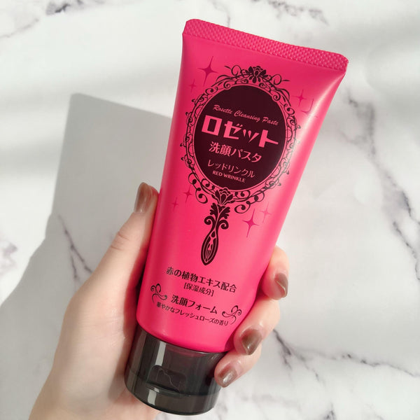Rosette Cleansing Paste Red Wrinkle Facial Cleanser for Fine Lines 4.2oz