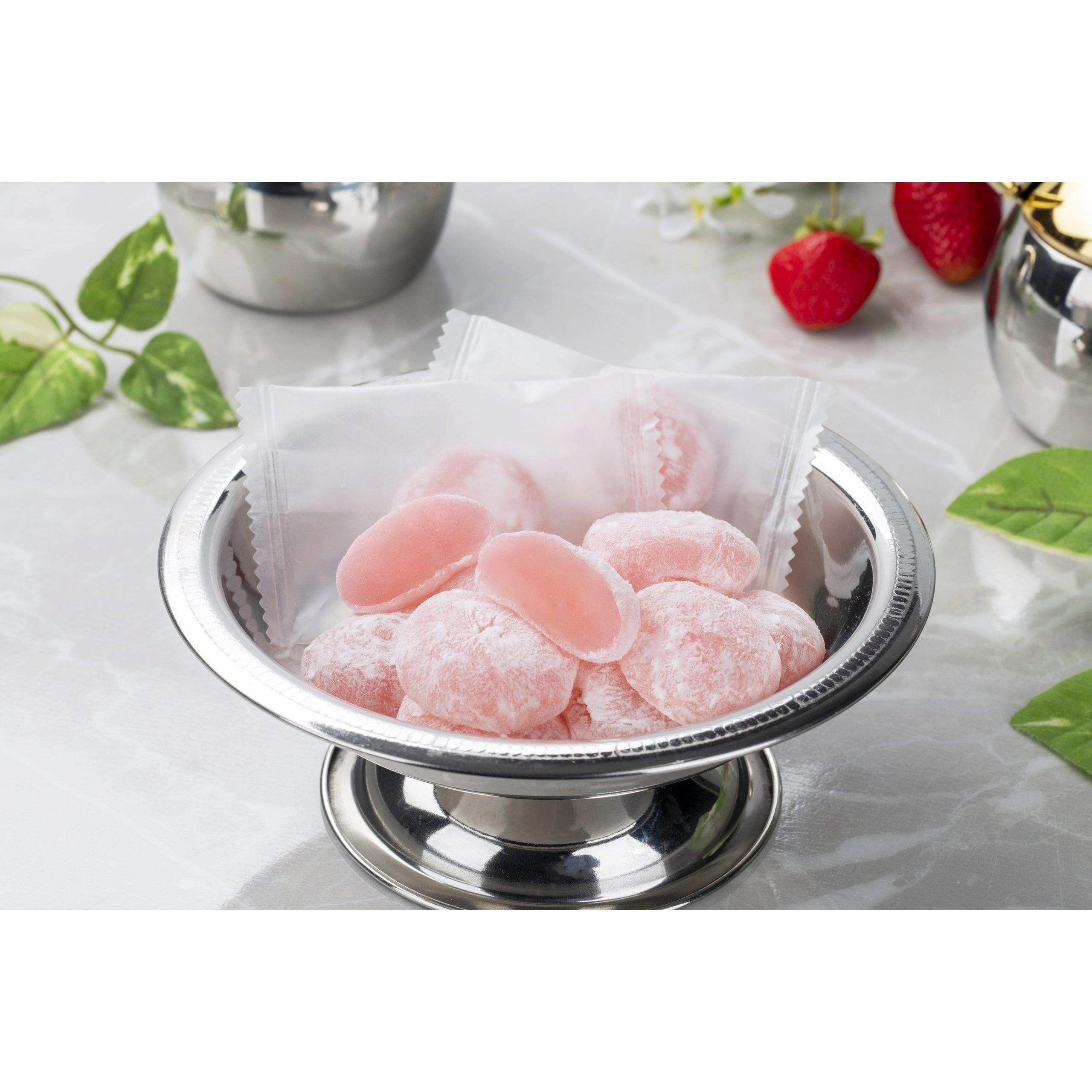 すっきり苺 Seiki Bite Sized Amaou Strawberry Daifuku Mochi (Pack of 5)