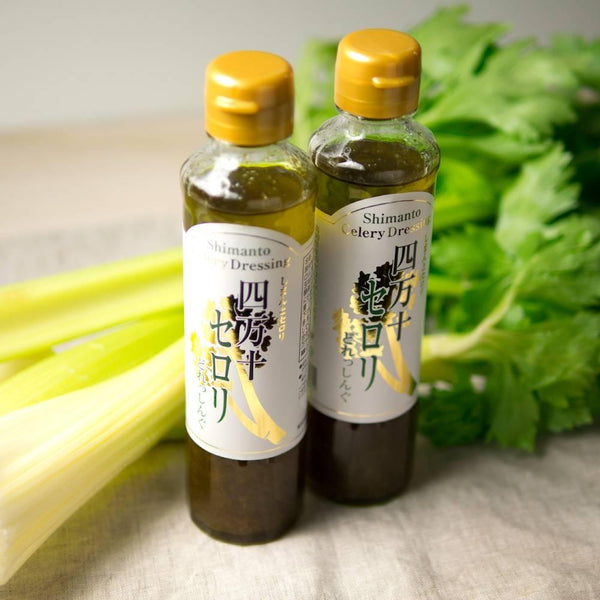 Shimanto Fresh Celery Dressing Sauce for Salads & Vegetables 180ml
