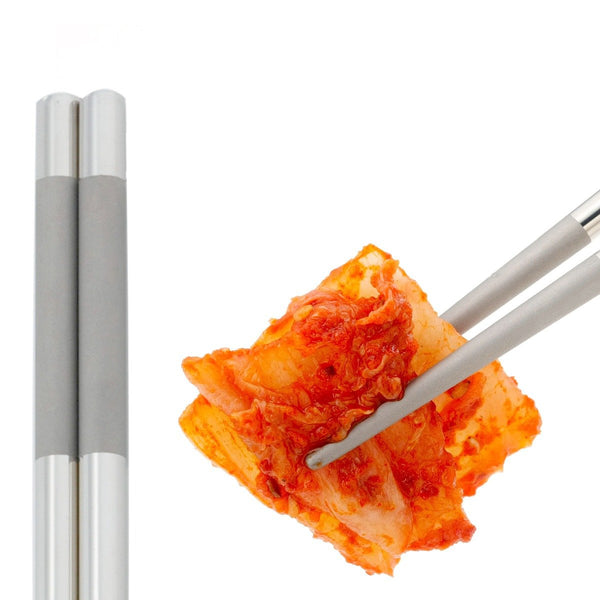 Shimomura Lightweight Stainless Steel Long Cooking Chopsticks 30cm