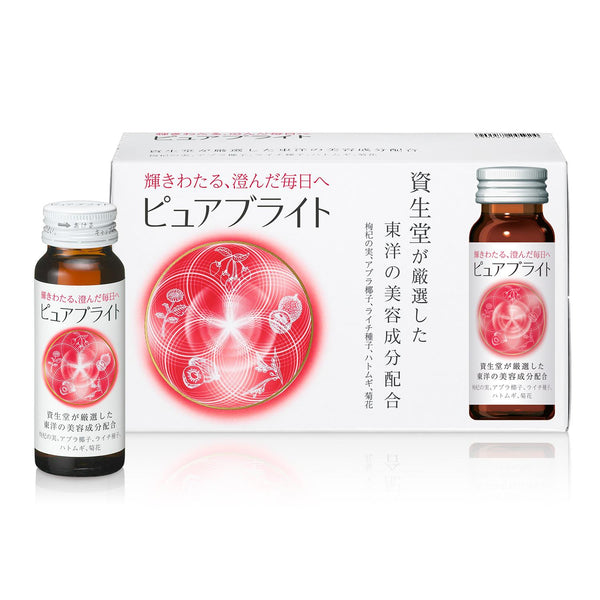 Shiseido Pure Bright Beauty Support Drink 10 Bottles
