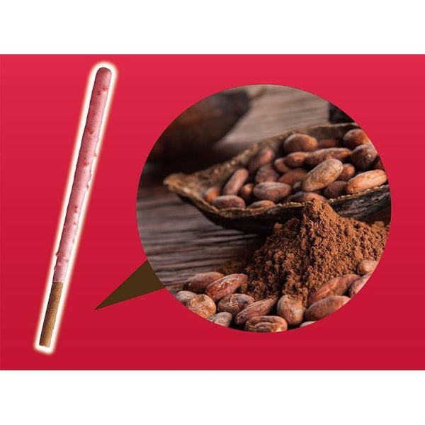 Strawberry Pocky Double Coated Strawberry Cocoa Sticks (Pack of 3)