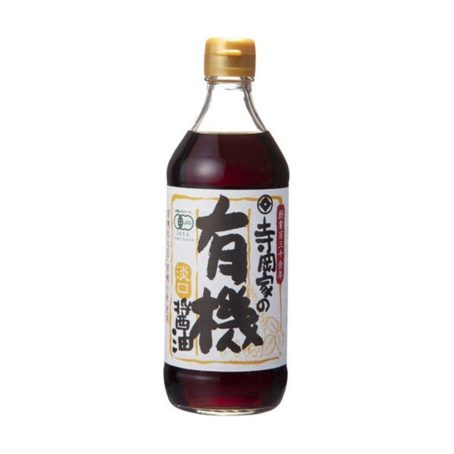 Teraoka Usukuchi Shoyu Organic Japanese Light Soy Sauce 500ml
