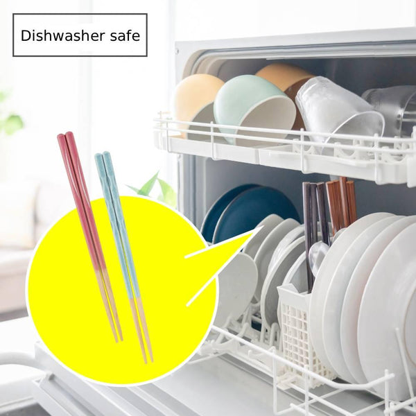 Truly Non-Slip Chopsticks Dishwasher Safe Red Chidori Bird 21cm