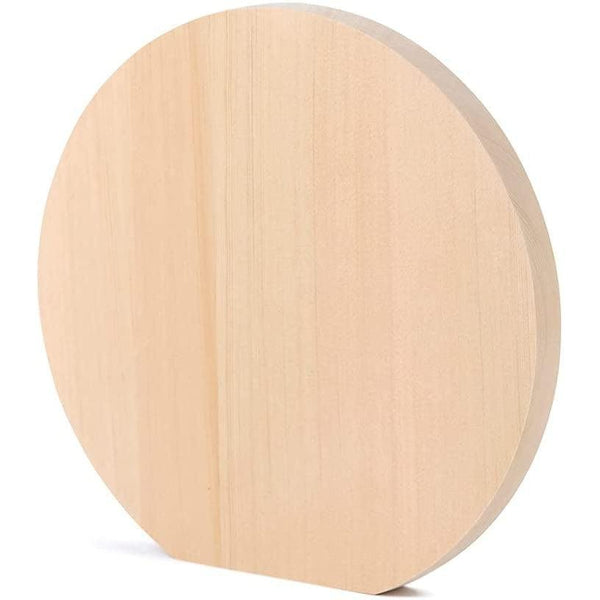 Umezawa Round Hiba Cypress Wooden Cutting Board
