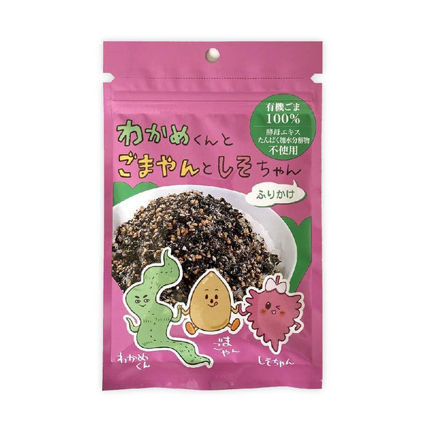 Wadaman Organic Sesame, Shiso & Wakame Furikake Rice Seasoning 30g