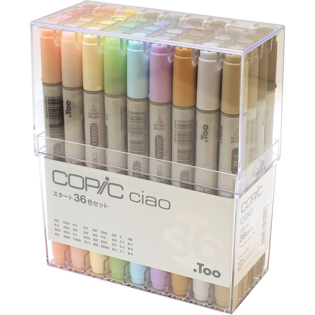 Copic Ciao Marker Set 36 Colors