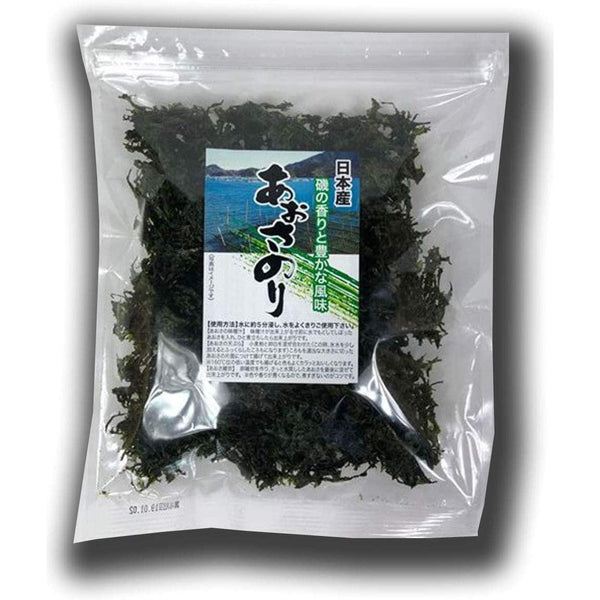 Daihoku Dried Aosa Seaweed (Sea Lettuce) From Kagoshima 50g, Japanese Taste