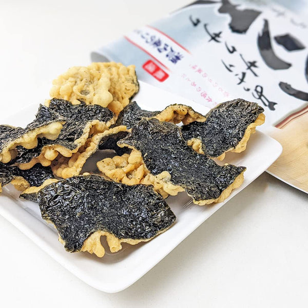 Daiko Noriten Lightly Salted Nori Seaweed Tempura Chips (Pack of 10), Japanese Taste