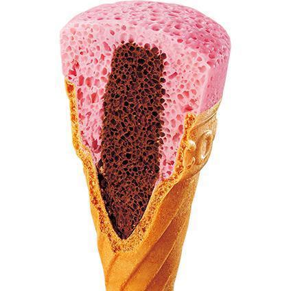 Glico Giant Caplico Strawberry Chocolate Cones Snack 34g (Pack of 5), Japanese Taste
