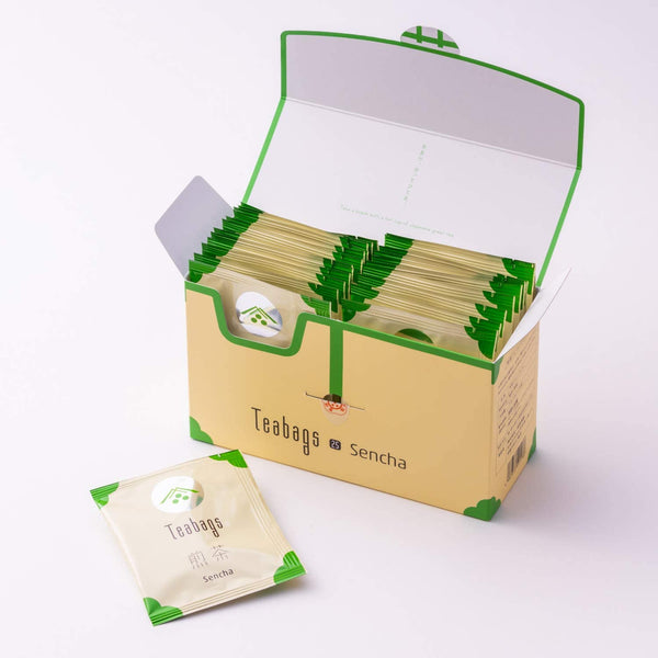 Ippodo Japanese Sencha Green Tea Bags 25 ct., Japanese Taste
