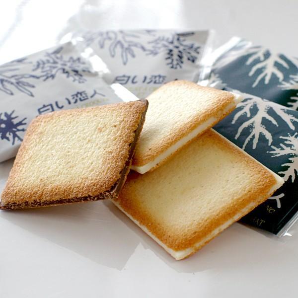 Ishiya Shiroi Koibito Cookies Dark & White Chocolate Sandwich Cookies 24 pcs., Japanese Taste