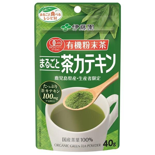 Itoen Certified Organic Catechin Green Tea Powder 40g, Japanese Taste