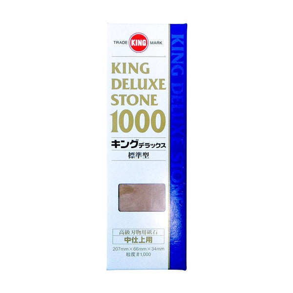 King Deluxe Sharpening Stone Medium Grit nº 1000, Japanese Taste