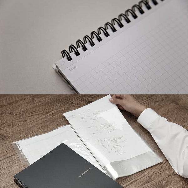 Maruman Mnemosyne Notebook B5 Size 7mm Horizontal Lined Paper N194A, Japanese Taste