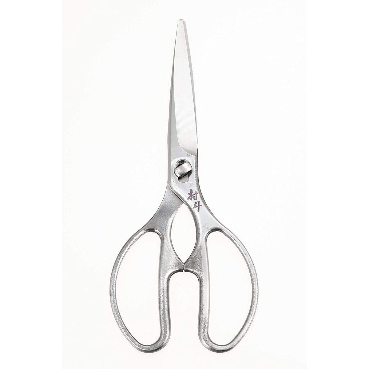 STRONG ALL STEEL, RED KITCHEN SCISSORS, EASILY DISMANTLED FOR CLEANING