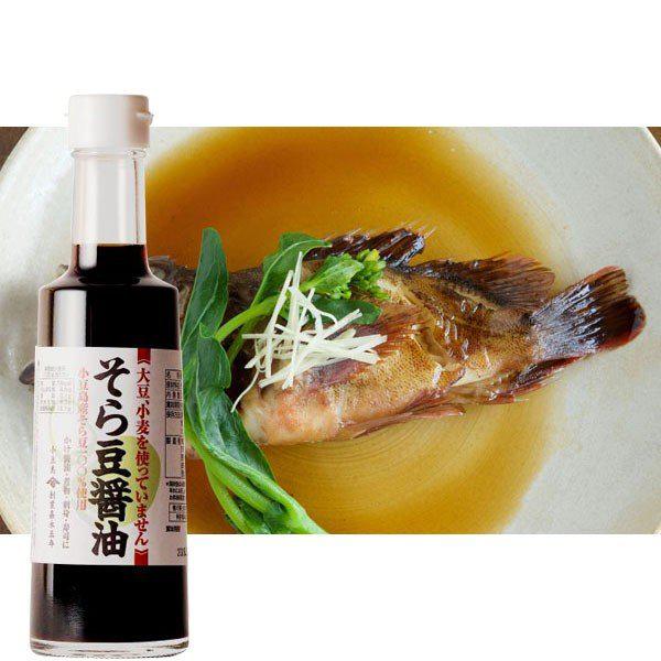 Takahashi Shoten Fava Bean Shoyu Sauce (Soy-Free Soy Sauce) 300ml, Japanese Taste