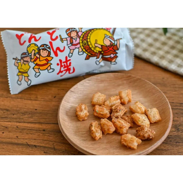 Yaokin Dondonyaki Japanese Puff Snack Sauce Flavor (Pack of 15), Japanese Taste