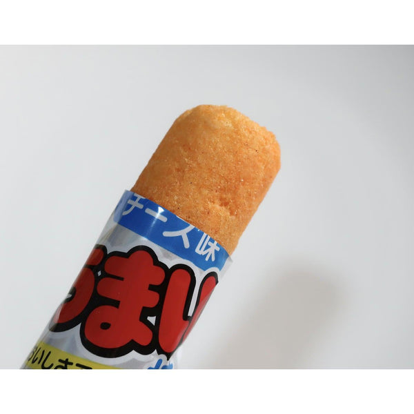 Yaokin Umaibo Cheese Corn Puff Snack (Pack of 30 Pieces), Japanese Taste