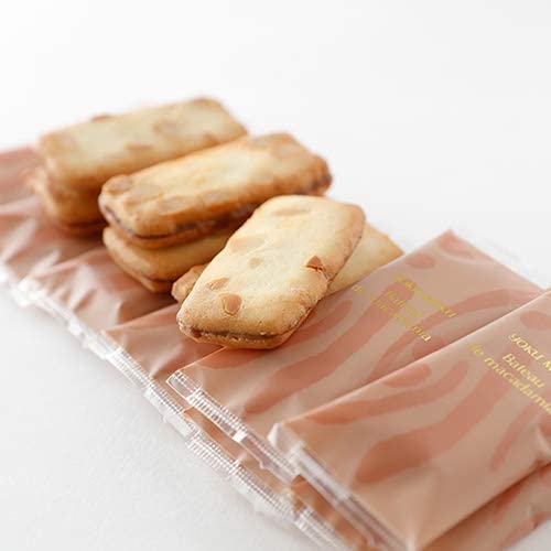 Yoku Moku Bateau de Macadamia Sandwich Cookies 16 Pieces-Japanese Taste
