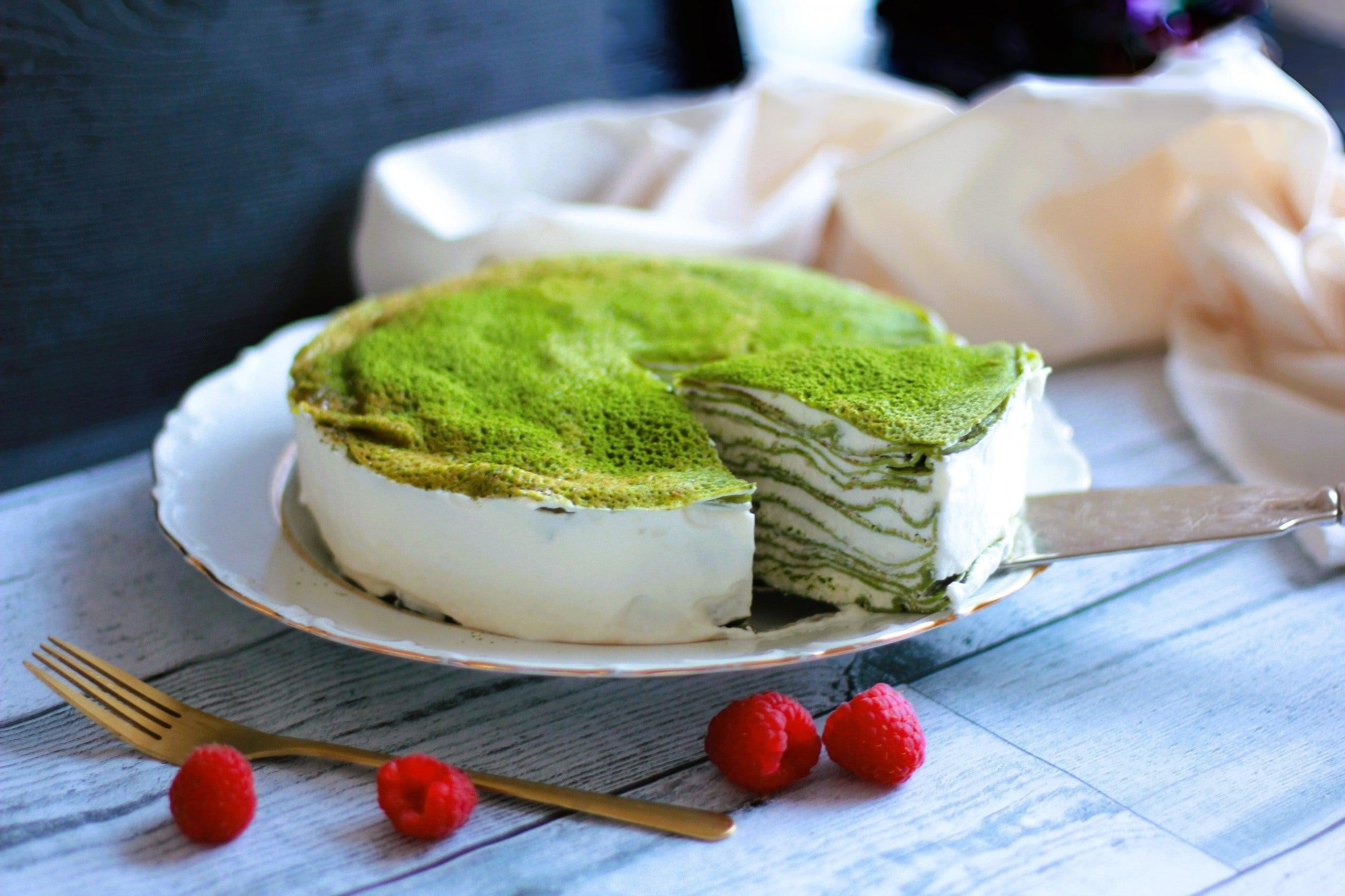 How To Make A Matcha Crepe Cake (Matcha Mille Crepe) – Japanese Taste