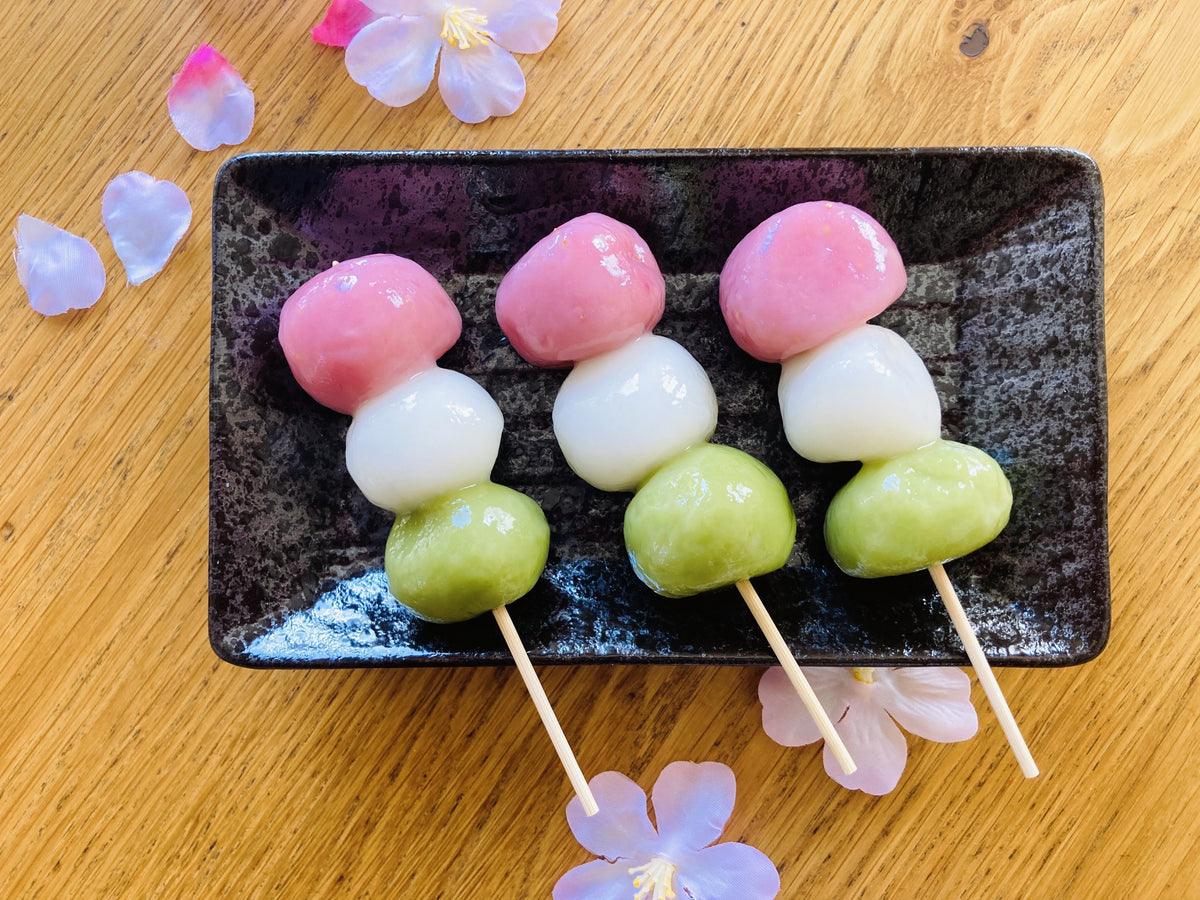 Dango Console How to Make Hanami Dango (Tri-Colored Dango) From Scratch – Japanese Taste