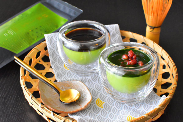 How To Make Matcha Pudding (Layered Green Tea Pudding)-Japanese Taste