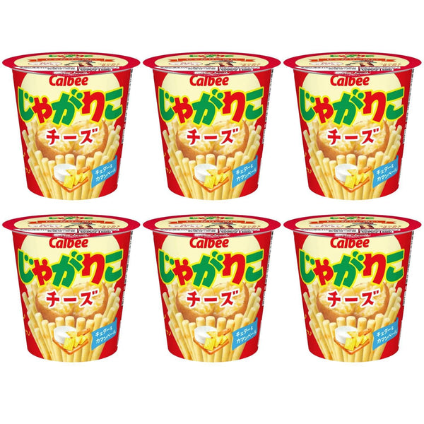 Calbee Jagarico Cheese Potato Sticks (Pack of 6)
