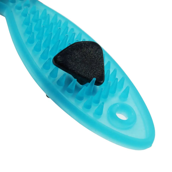 Cattyman Cat Dental Chew Toy Catnip-Infused Soft Wiggly Fish