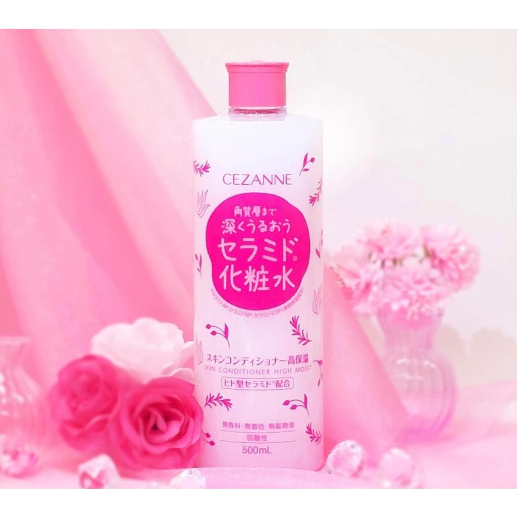 Cezanne Skin Conditioner High Moist Lotion 500ml – Japanese
