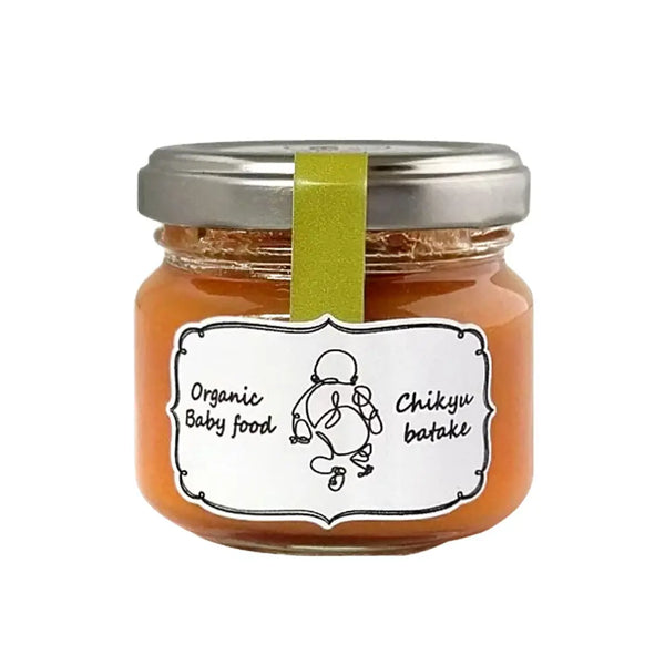 Chikyubatake Organic Carrot & Onion Baby Food Puree 5m+ 2.5oz