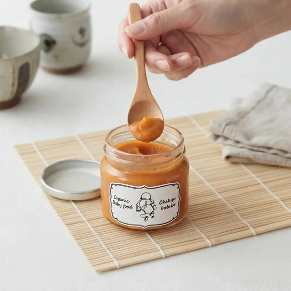 Chikyubatake Organic Carrot & Onion Baby Food Puree 5m+ 2.5oz
