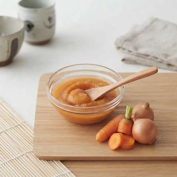 Chikyubatake Organic Carrot & Onion Baby Food Puree 5m+ 2.5oz