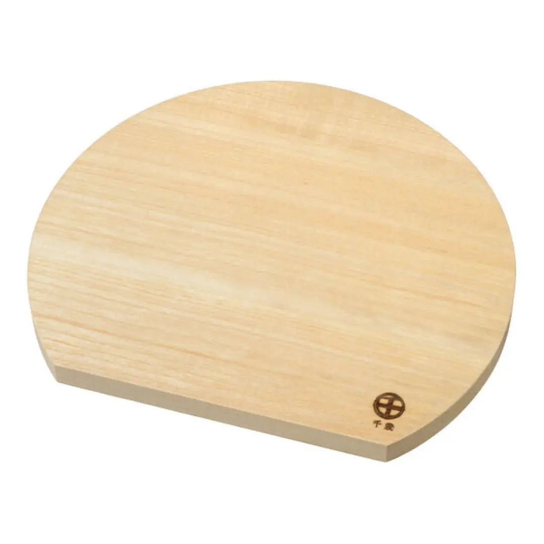 Chitose Wooden Cutting Board Round Shape Chopping Board 11.8x10.2