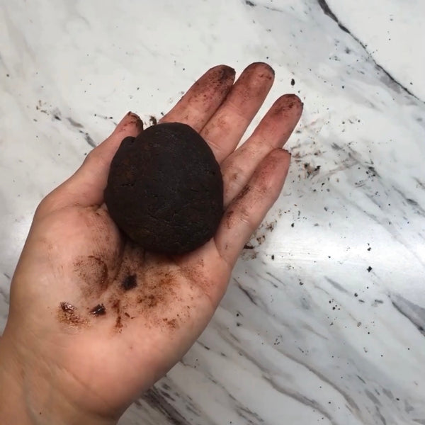 shaped chocolate mochi