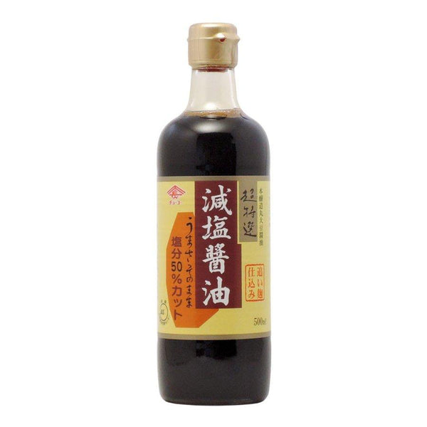 Choko Shoyu Low Sodium Dark Soy Sauce 500ml, Japanese Taste
