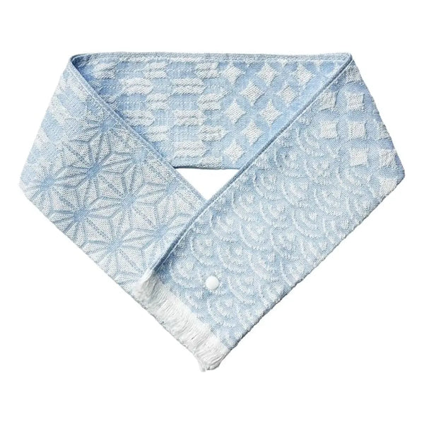 Cooling Neck Scarf Cool Muffler with Ice Pack Pocket Blue 3.1 x 25.5"