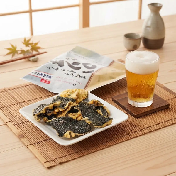 Daiko Foods Noriten Lightly Salted Nori Seaweed Tempura Chips (Pack of 10)