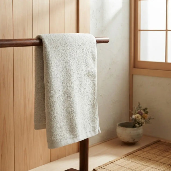 Eco Friendly Biodegradable Cotton Smart Bath Towel 13.4x41.2"