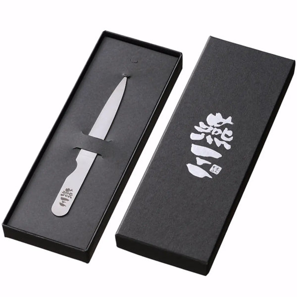 Enzo Stainless Steel Nail File Fine Grit in Black Gift Box 125mm