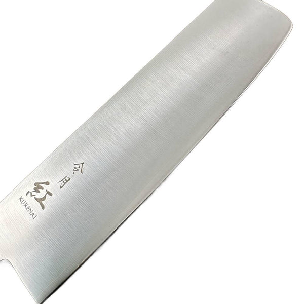 Fuji Kurenai Nakiri Knife Molybdenum Vanadium Vegetable Knife 165mm