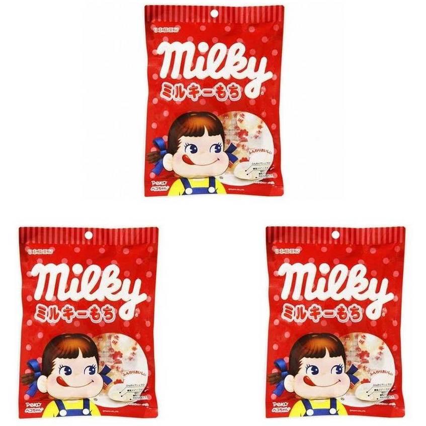 Fujiya Milky Candy Mochi Condensed Milk Filled Soft Marshmallow (Pack